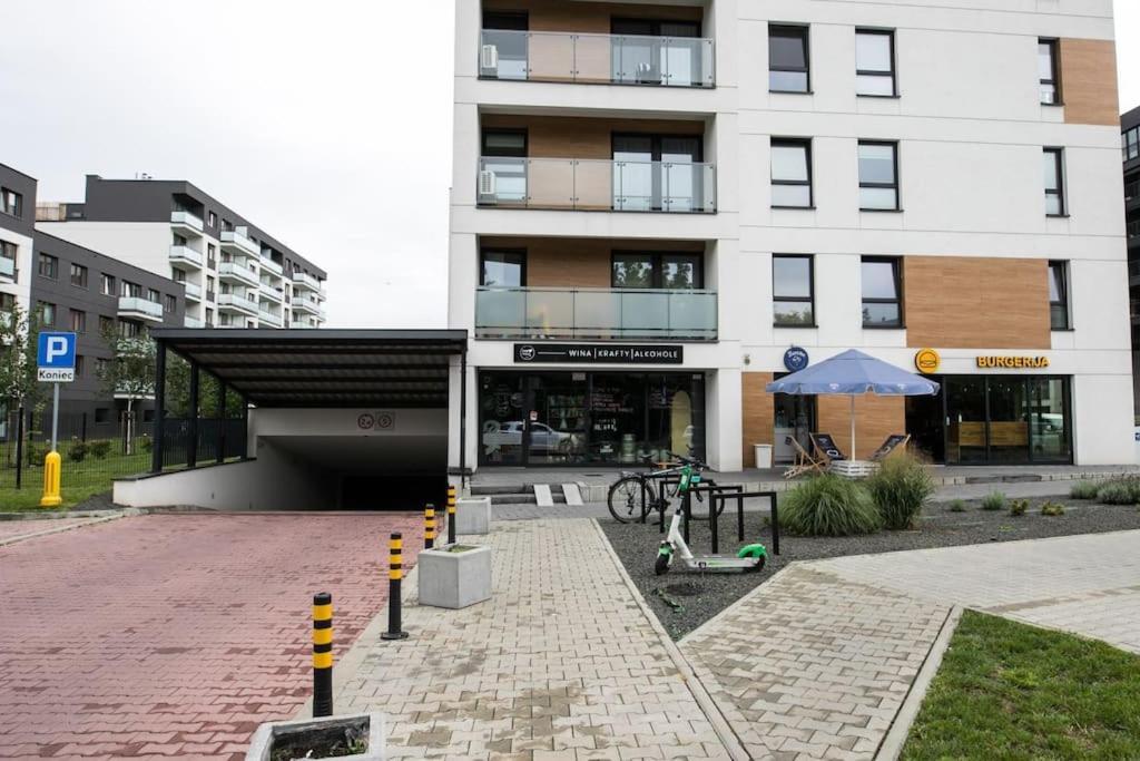 Nowoczesny Apartament Dabska Arena / Parking Krakow Luaran gambar